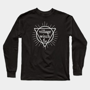 Village Witch - White Long Sleeve T-Shirt